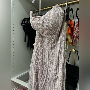 Cinderella Divine -TWO PIECE FEATHER DRESS C141